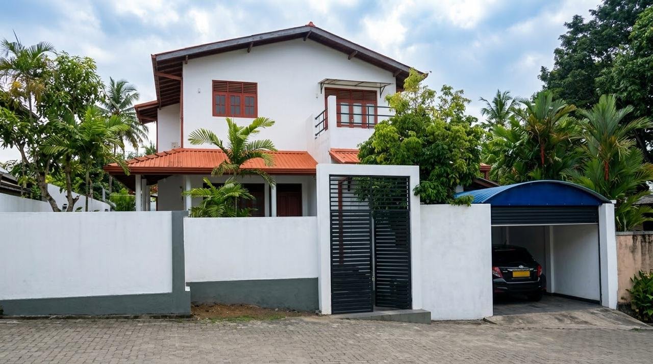 මාලඹේ හංදියෙන්ම දැනටමත් රු. 250,000ක මාසික ආදායමක් ලැබෙන අගනා සුඛෝපභෝගී නිවසක් විකිණීමට